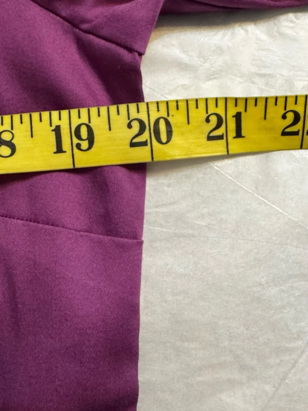 Van Heusen Studio NWT Wood Violet Stretch Shirt size Medium - Picture 5 of 8